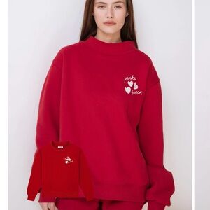 PARKE X BRUNCH limited edition *sold out* varsity mockneck